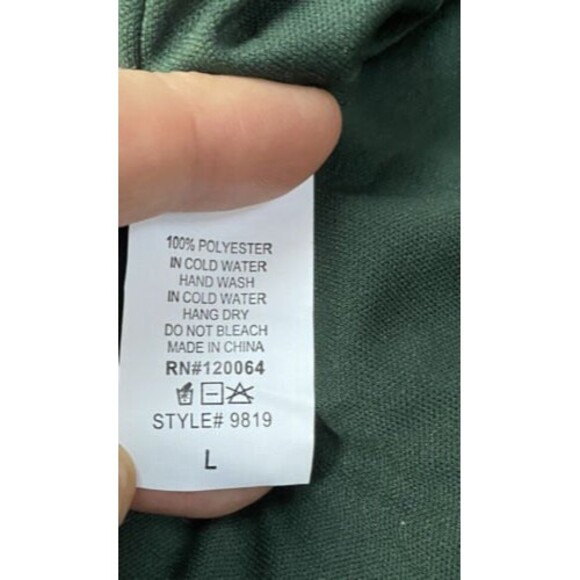 Y2K MIND CODE Emerald Green Sequin Mini Dress Size L Sparkly Bodycon Party Disco - Picture 9 of 10